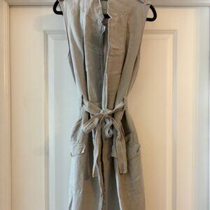 Elevenses brand from Anthropologie, tan size medium duster